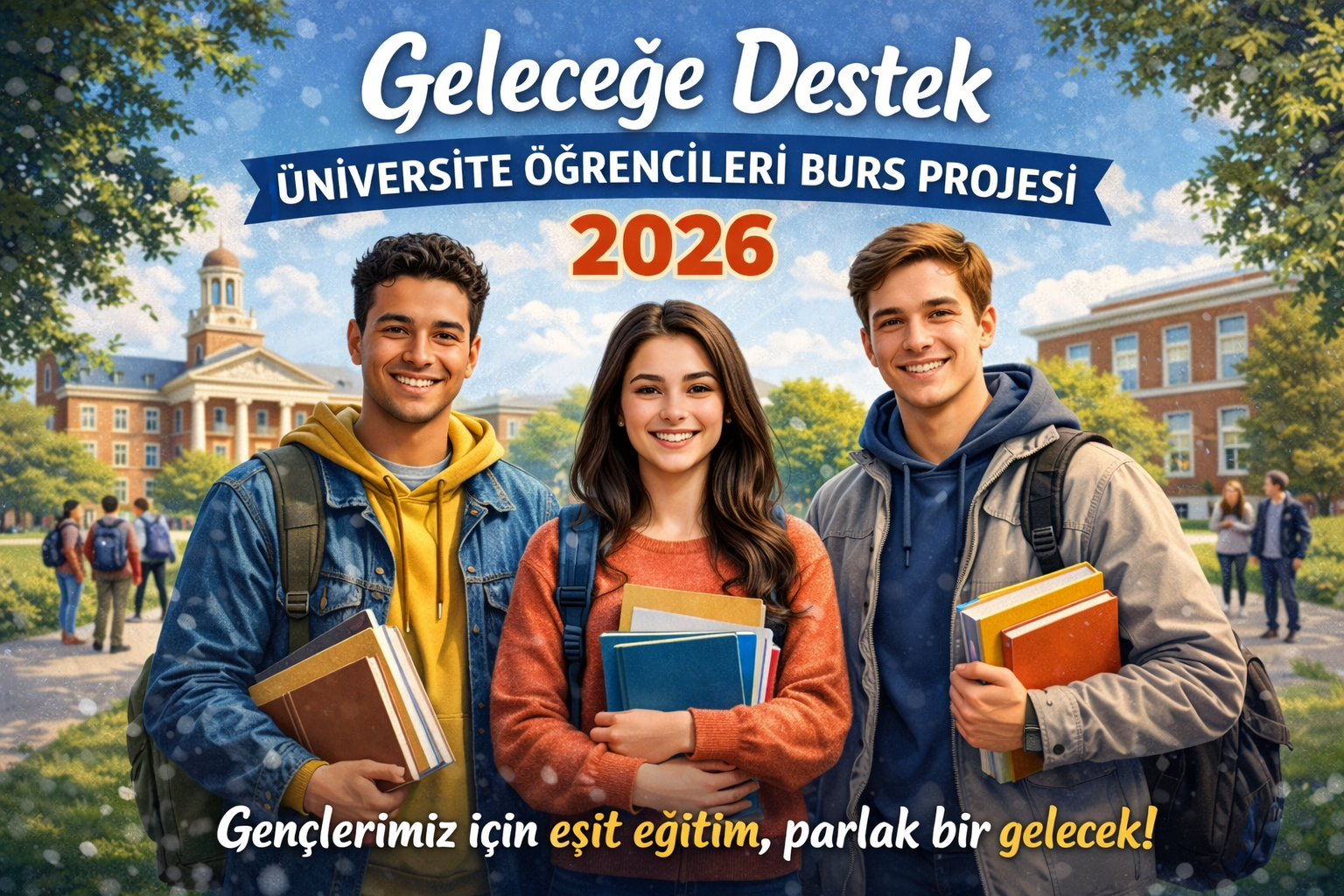 Geleceğe Destek – Üniversite Öğrencileri Burs Projesi Görsel